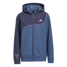 Adidas Vízálló kabát gyerekeknek adidas HI0999 110-116 CM kék 5-6 év gyerek kabát, dzseki