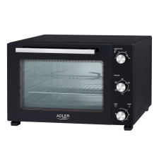 ADLER AD 6026 Elektromos sütő 1800W 48L Fekete sütő
