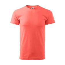 ADLER Basic férfi póló - Korallpiros - XXXL férfi póló