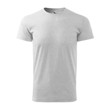 ADLER Basic férfi póló - Světle šedý melír | XL férfi póló