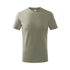 ADLER Basic Gyermek póló - Világos khaki - 122 cm (6 éves)
