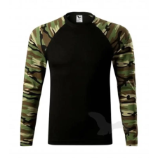ADLER Camouflage LS póló unisex női póló
