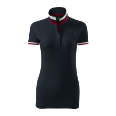 ADLER Collar Up galléros póló női szürkéskék XS