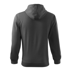 ADLER Férfi felső Trendy Zipper - Acélszürke - S