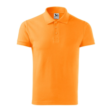 ADLER Férfi galléros póló Cotton Heavy - Mandarin narancs - M férfi póló