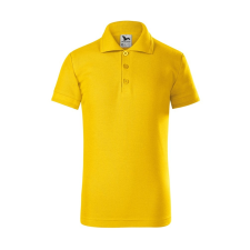 ADLER Gyerek galléros póló Pique Polo - Sárga - 146 cm (10 éves) gyerek póló