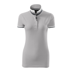 ADLER Női galléros póló Collar Up - Ezüstszürke - XS