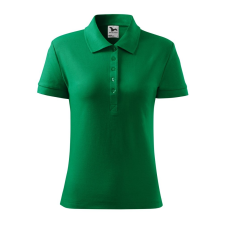 ADLER Női galléros póló Cotton Heavy - Középzöld - M női póló