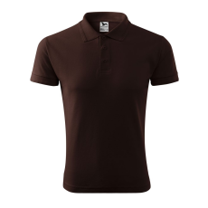 ADLER Pique Polo galléros póló férfi kávé 2XL