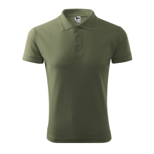 ADLER Pique Polo galléros póló férfi khaki S férfi póló