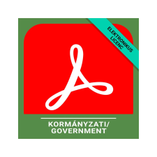 Adobe Acrobat Pro for teams - Kormányzati, Többnyelvű, Új előfizetés, 12 hónap multimédiás program