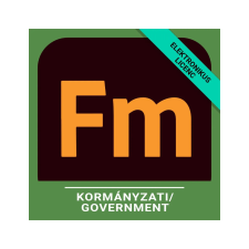 Adobe FrameMaker for teams - Kormányzati, Többnyelvű, Új előfizetés, 12 hónap multimédiás program