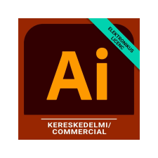 Adobe Illustrator for teams - Üzleti, Többnyelvű, Új előfizetés, 12 hónap multimédiás program