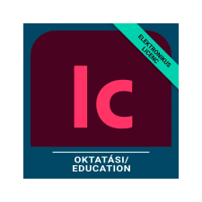 Adobe InCopy for teams - Oktatási, Többnyelvű, Új előfizetés, 12 hónap multimédiás program