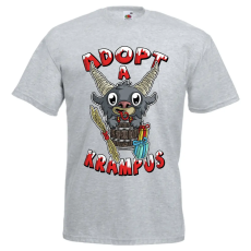  Adopt a Krampus - Karácsonyi Férfi Póló