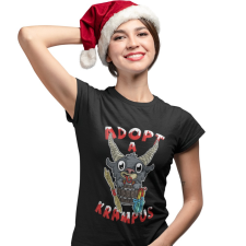  Adopt a Krampus - Női Póló női póló