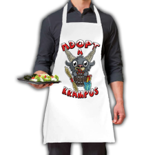  Adopt Krampus - Karácsonyi Konyhai Kötény lakástextília