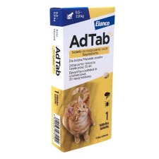 AdTab Rágótabletta Macskák Részére 0,5-2kg 3db élősködő elleni készítmény kutyáknak