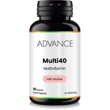 Advance nutraceutics ADVANCE Multi40 nők 90 kapszula - multivitamin vitamin és táplálékkiegészítő