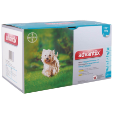 Advantix 100 1 ml 4-10 kg 24x élősködő elleni készítmény kutyáknak