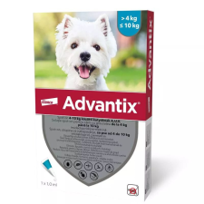  Advantix 100 1 ml 4-10 kg 24x élősködő elleni készítmény kutyáknak