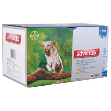 Advantix 400 4 ml 25-40 kg 24x élősködő elleni készítmény kutyáknak