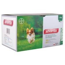 Advantix 40 0.4 ml 4 kg > 24x élősködő elleni készítmény kutyáknak