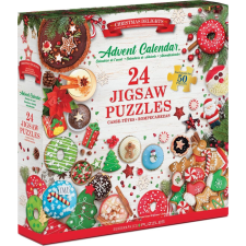  Adventi naptár puzzle karácsonyi finomságokkal adventi kalendárium