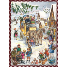 Adventskalender "Hurra die Kutsche kommt" – Sellmer Verlag naptár, kalendárium