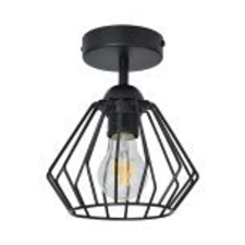 Adviti AD-LD-6261BE27M WAYA függeszték, max. teljesítmény 1x60W, E27, fekete, rövid világítás