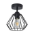 Adviti AD-LD-6261BE27M WAYA függeszték, max. teljesítmény 1x60W, E27, fekete, rövid