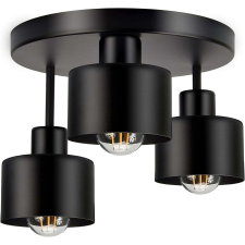 Adviti RAMOS AD-LD-6258BE27M függőlámpa, 3 x E27, maximum 60W, fekete világítás
