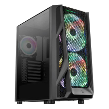 Aerocool AirHawk Duo RGB ATX Fekete (ACCM-PB19033.11) számítógép ház