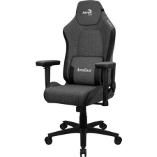 Aerocool CROWNASHBK, Ergonomic Gaming Chair, Adjustable Cushions, AeroWeave Technology, Black forgószék