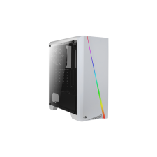Aerocool Cylon RGB Window Számítógépház - Fehér (Használt, újszerű) (ACCM-PV10012.21/bontott) számítógép ház