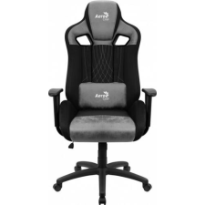Aerocool EARL AeroSuede Universal gaming chair Black, Grey forgószék