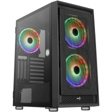 Aerocool Graphite ARGB ATX Fekete (ACCM-PB24133.11) számítógép ház