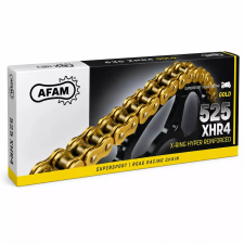 AFAM A525XHR4-GG 116L arany/arany hajtólánc AFAM Hajtás és erőátvitel Lánchajtás Láncok egyéb motorkerékpár alkatrész