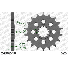 AFAM Acél Standard Első Láncszem 24902 - 525 egyéb motorkerékpár alkatrész