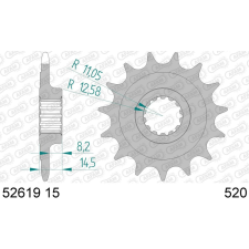 AFAM Acél Standard Első Láncszem 52619 - 520 egyéb motorkerékpár alkatrész