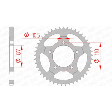 AFAM Acél Standard Hátsó Láncszem 14404 - 525 egyéb motorkerékpár alkatrész