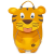 Affenzahn Hátitáskák TIGER SMALL FRIEND Narancssárga Egy méret