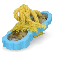  AFP Doggies Chew Flip Flop papucs kutyajáték sárga/kék játék kutyáknak