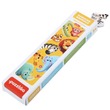 Afrikai állatok oktató puzzle gyerekeknek puzzle, kirakós