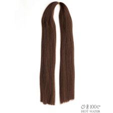 Afro Line Afro műhaj Kanekalon 120cm 80gr #6 Sötétbarna hajápoló eszköz
