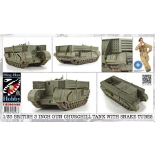  AFV-Club British 3 Inch gun Churchill tank & 1:35 (DH96006) makett