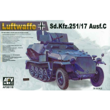  AFV-Club SDKFZ 251/17 DIV. HERMAN GOERING 1:35 (AF35118) makett