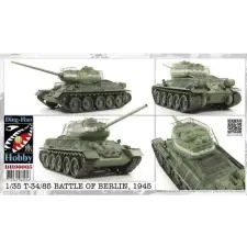  AFV-Club T34/85 Battle of Berlin 1945 1:35 (DH96005) makett