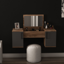 AG Fésülködő asztal Mercan - Light Walnut, Anthracite bútor