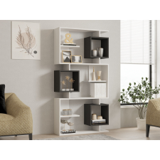 AG könyvespolc Icardi - White, Anthracite bútor